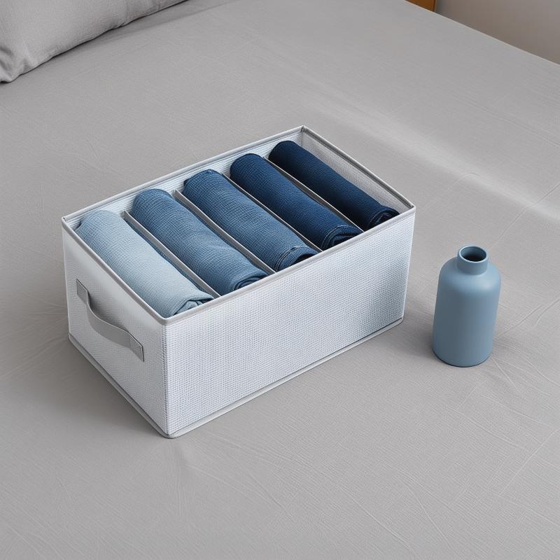 環境に優しい折りたたみ式布製引き出しオーガナイザー、ハンドル - Baby Nursery Drawers のレビューと価格