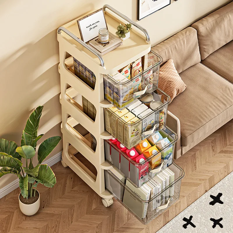 多機能スナックカートモバイルオーガナイザーホルダー、リビング - Baby Nursery Drawers のレビューと価格