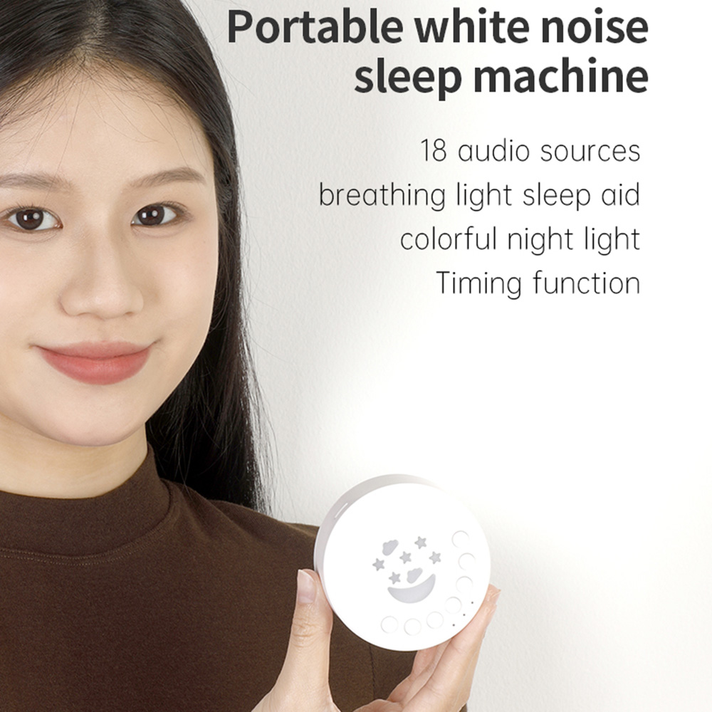 ベビー睡眠マシン デスクトップ ホワイトノイズ サウンドマシ - Baby Sound Machine White のレビューと価格