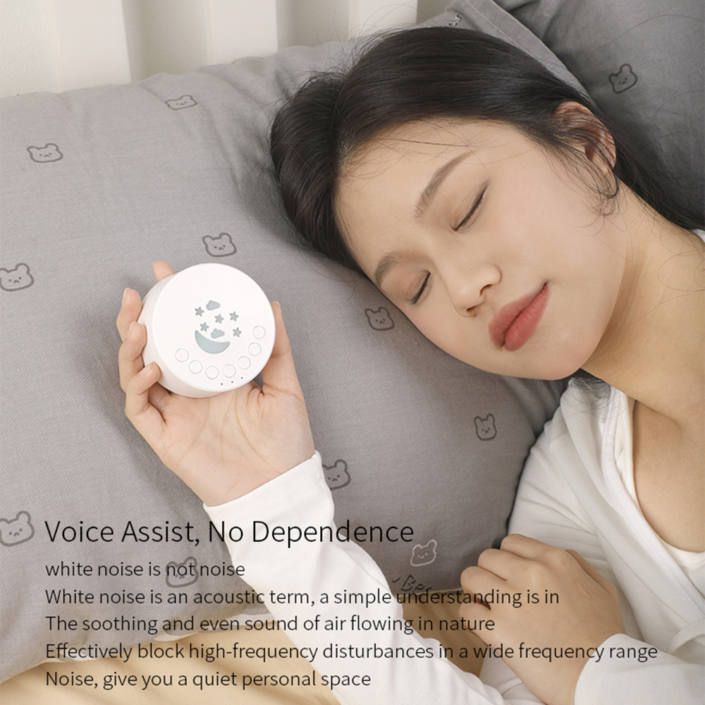 ベビー睡眠マシン デスクトップ ホワイトノイズ サウンドマシ - Baby Sound Machine White のレビューと価格