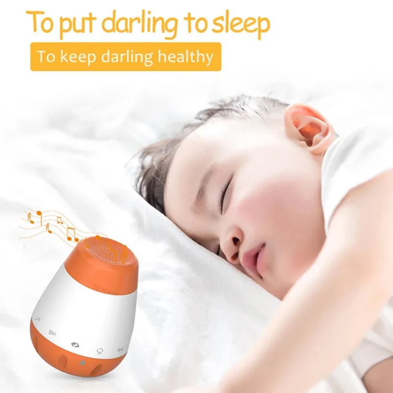 赤ちゃん用のインテリジェントなホワイトノイズマシン,音楽,睡 - Baby Sound Machine White のレビューと価格