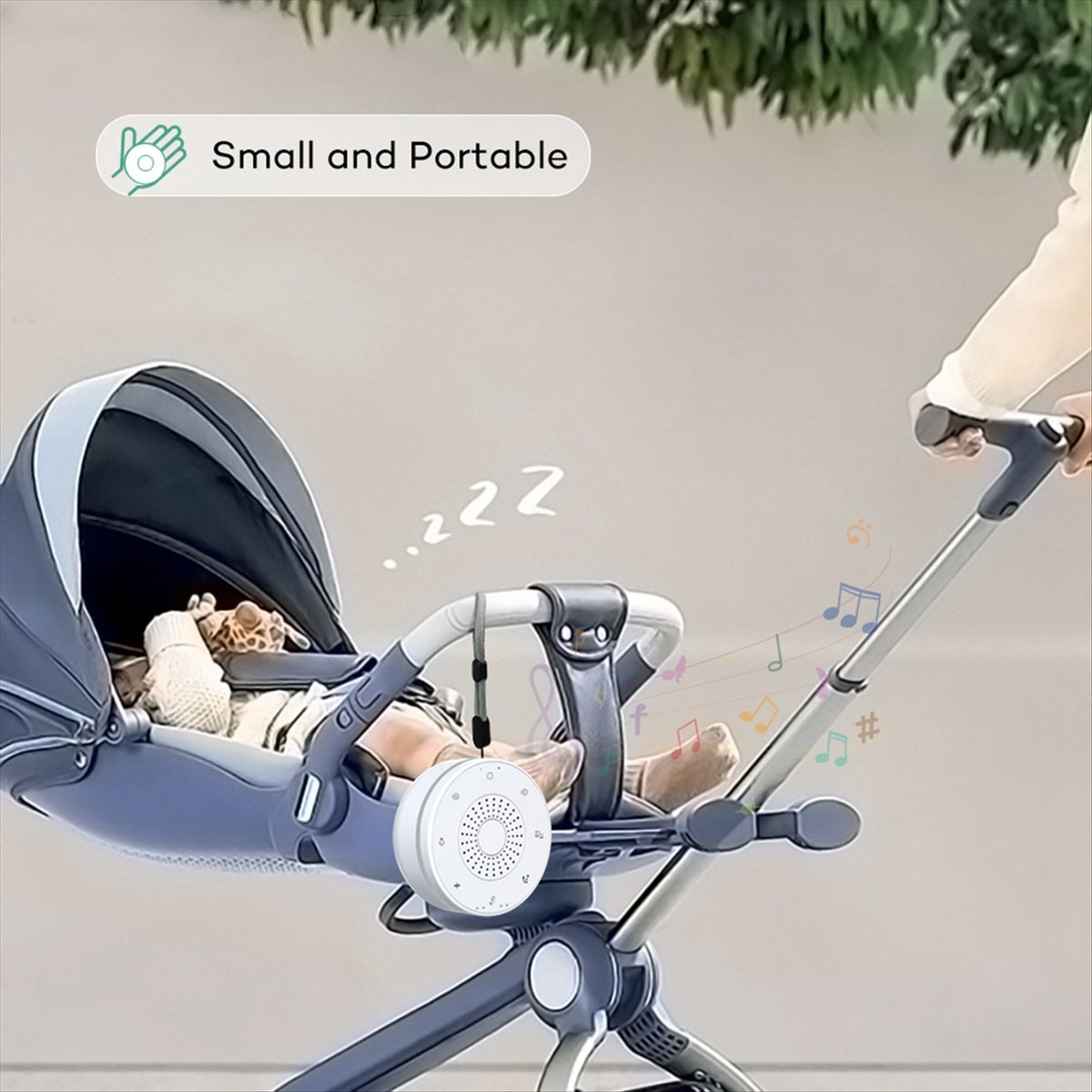 ETRT スリープホワイトノイズポータブルサウンドマシン 大 - Baby Sound Machine White のレビューと価格