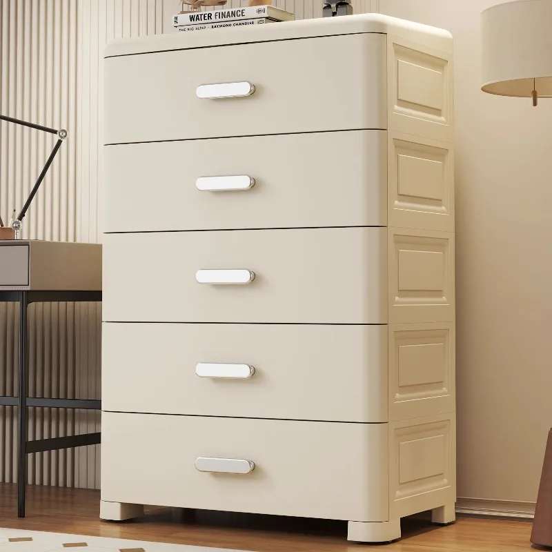 5段収納ボックス BPAフリー プラスチック製オーガナイザー - Baby Nursery Drawers のレビューと価格