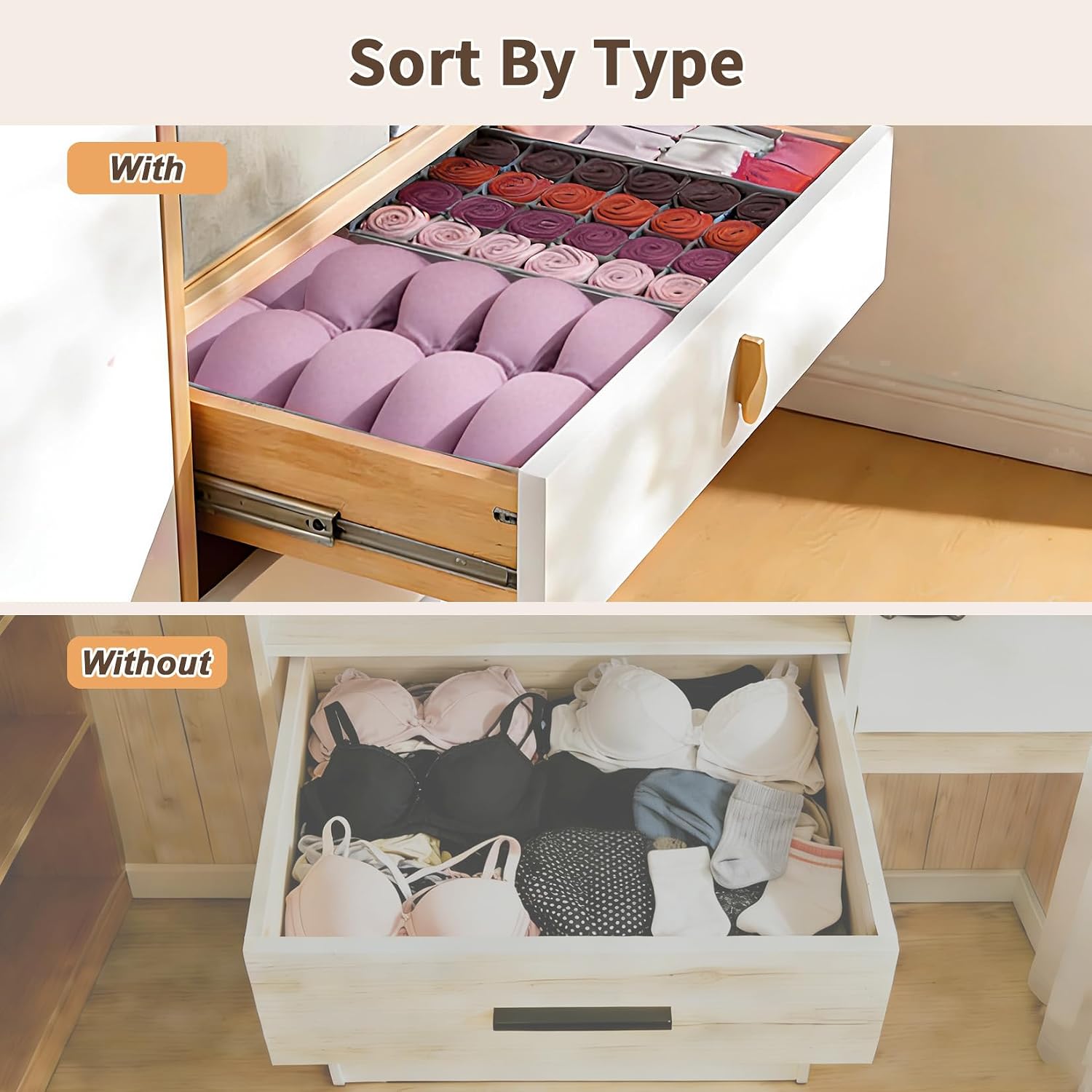 Garvee Home 省スペース12個セット 下着引き出し - Baby Nursery Drawers のレビューと価格