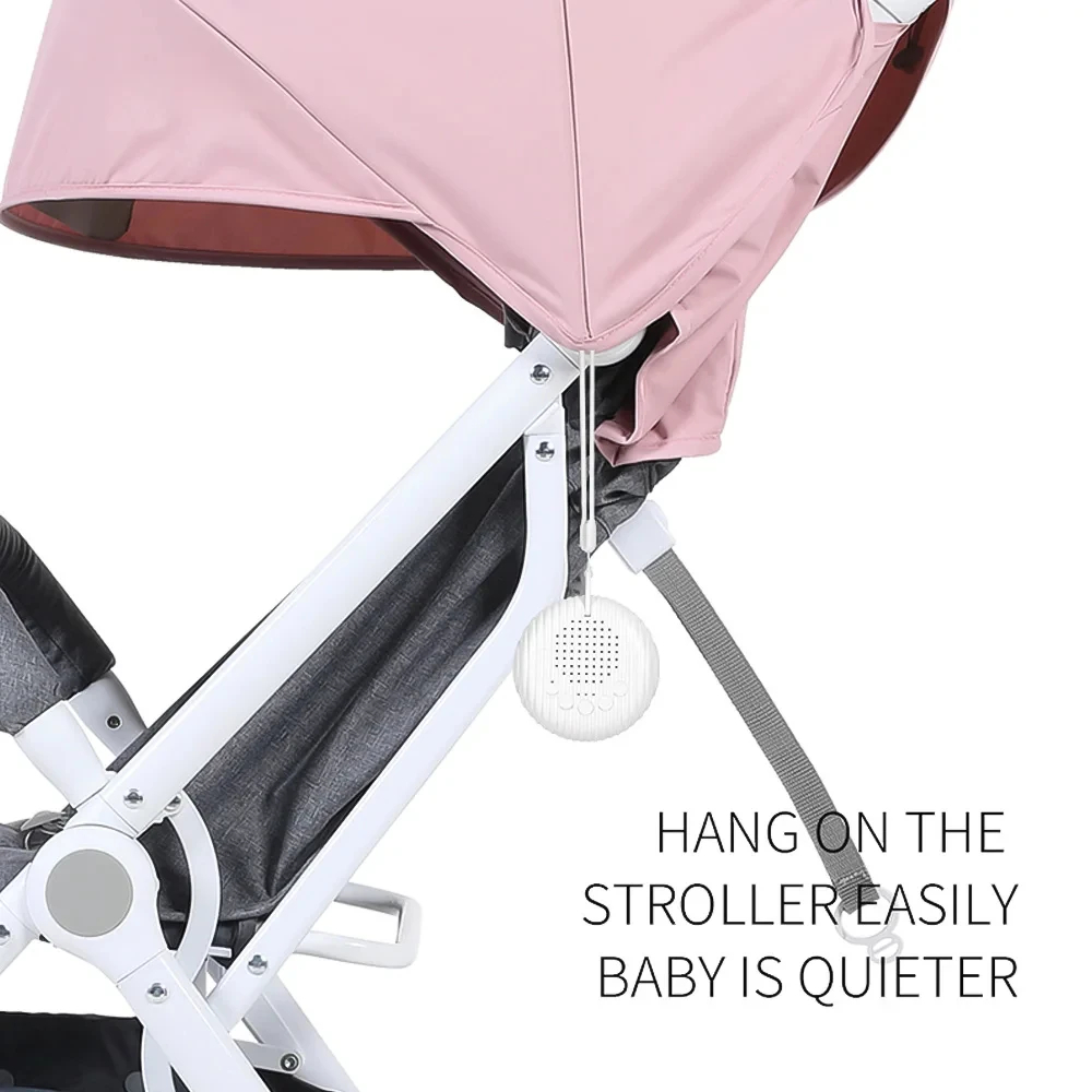 新しいホワイトノイズサウンドマシンポータブルベビー睡眠マシン - Baby Sound Machine White のレビューと価格