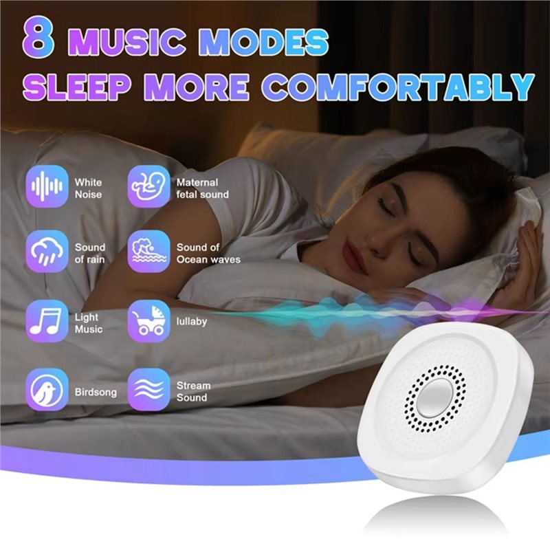 新生児用睡眠デバイス ホワイトノイズサウンドマシン 充電式  - Baby Sound Machine White のレビューと価格