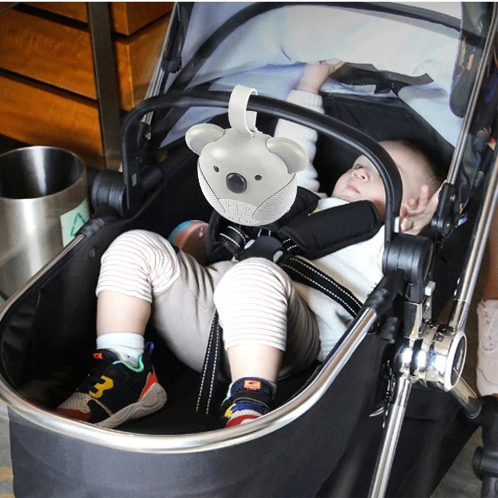 ポータブルホワイトノイズマシン ベビースーザー 5つの軽い音 - Baby Sound Machine White のレビューと価格