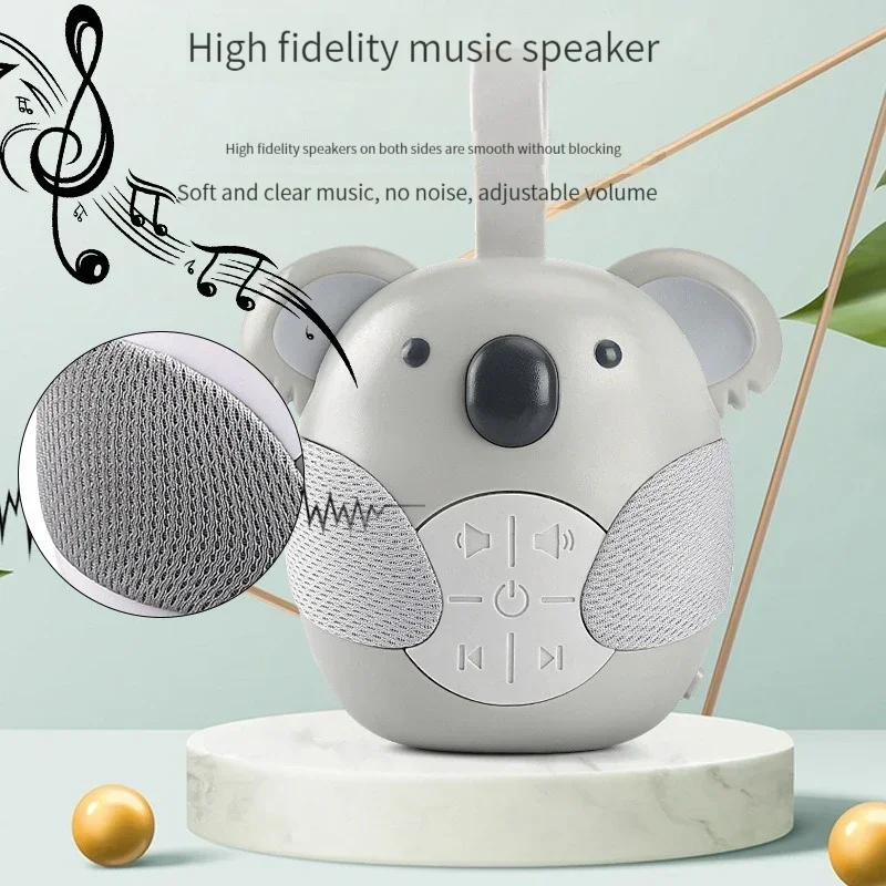 ポータブルホワイトノイズマシン ベビースーザー 5つの軽い音 - Baby Sound Machine White のレビューと価格