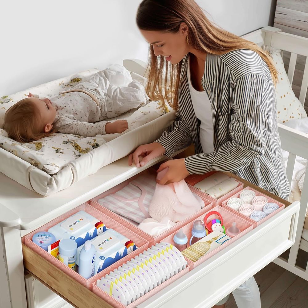 オーガナイザー衣類20個パック - 折りたたみ式ベビーオーガ - Baby Nursery Drawers のレビューと価格