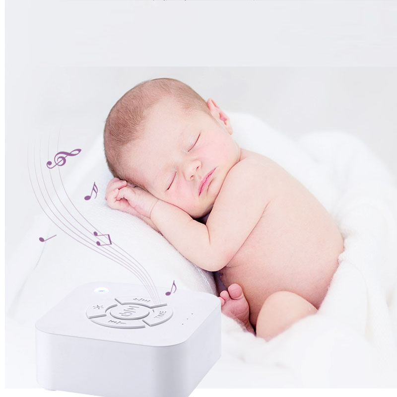 ホワイトノイズマシン USB 充電式時限シャットダウンスリー - Baby Sound Machine White のレビューと価格