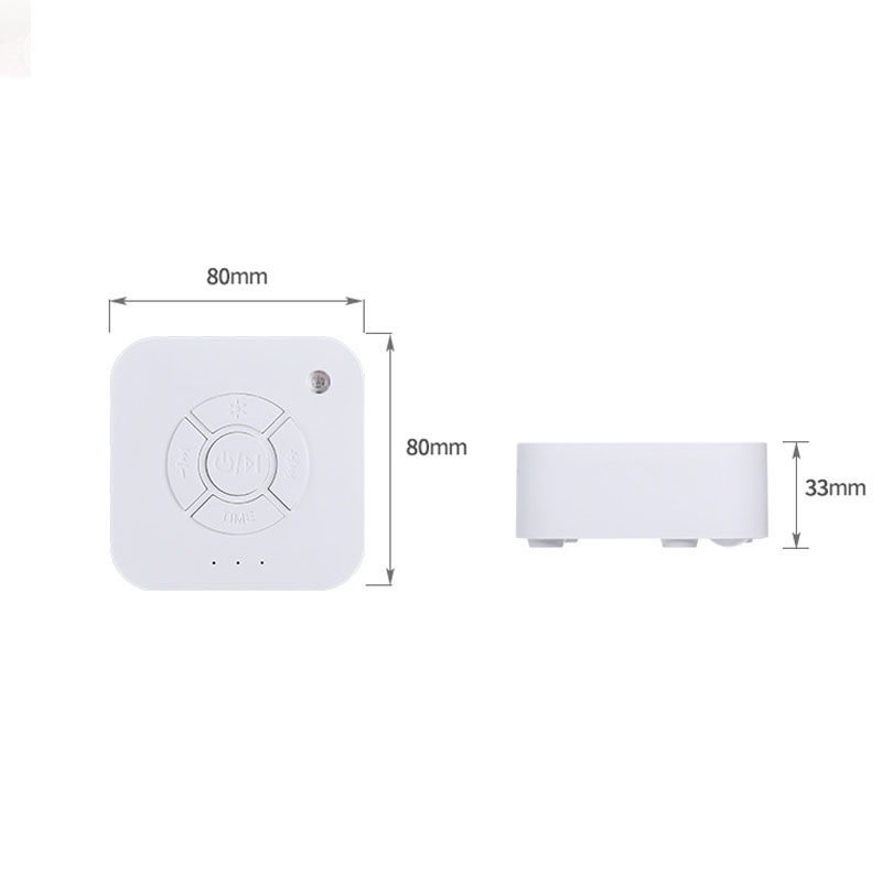 ホワイトノイズマシン USB 充電式時限シャットダウンスリー - Baby Sound Machine White のレビューと価格