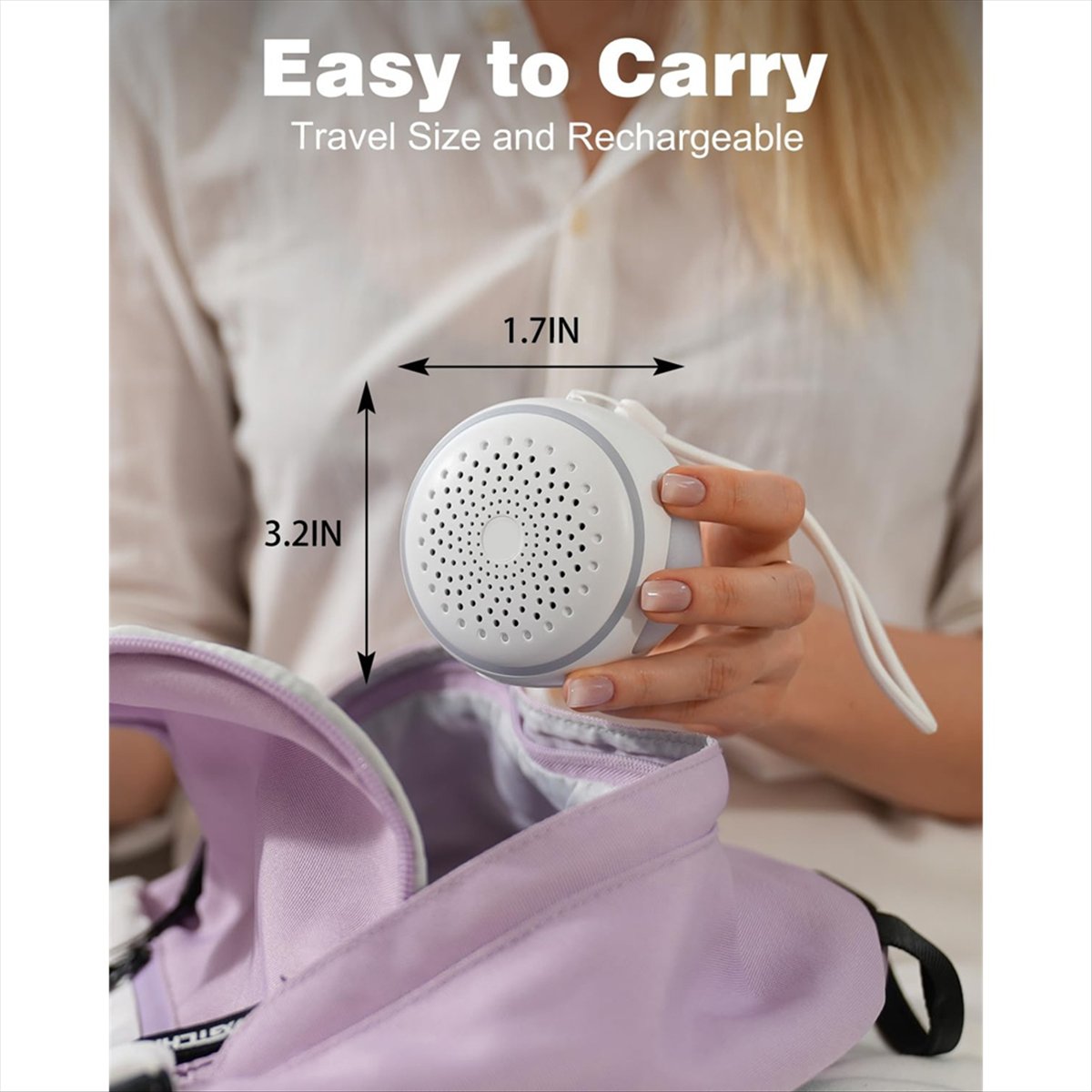 DTC5 ホワイトノイズサウンドマシン 27種類の心地よい音 - Baby Sound Machine White のレビューと価格
