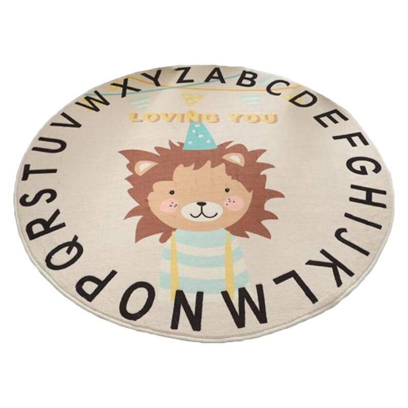 Y4UD 漫画アニマルプリントベビープレイマットクロールカー - Baby Nursery Mat のレビューと価格