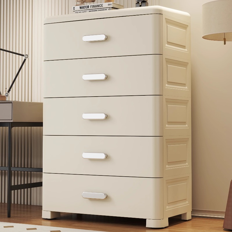 5段引き出し収納ボックス BPAフリー プラスチック製オーガ - Baby Nursery Drawers のレビューと価格