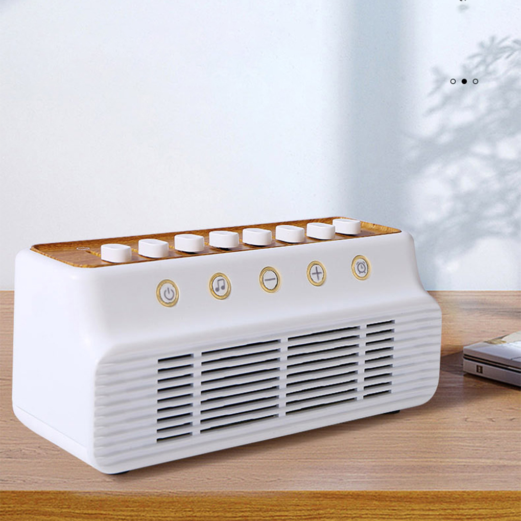 8種類の自然音 ベビーホワイトノイズ睡眠マシン ワイヤレスB - Baby Sound Machine White のレビューと価格
