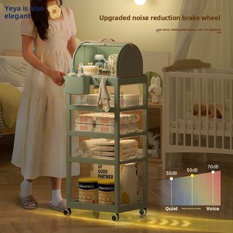 移動式ベビー収納カート 多段引き出しオーガナイザー 保育園用 - Baby Nursery Drawers のレビューと価格