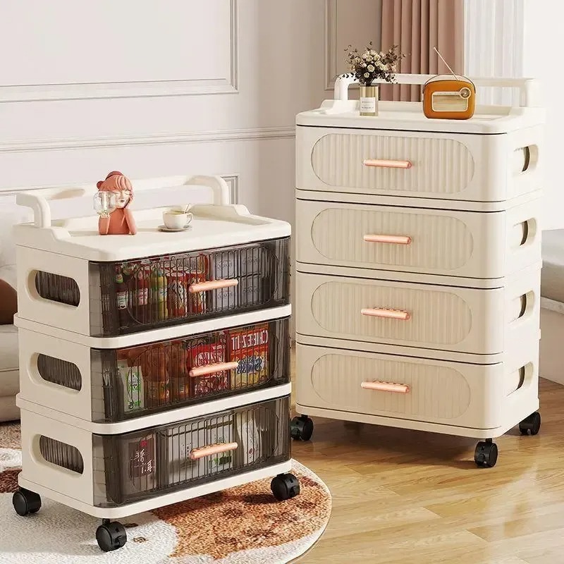 子供用おもちゃ収納キャビネット 多層引き出し式 移動式 ベビ - Baby Nursery Drawers のレビューと価格