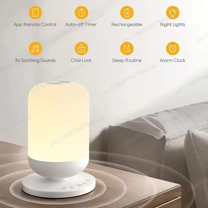 Tuya Wi-Fi ホワイトノイズマシン、ベビー睡眠サウン - Baby Sound Machine White のレビューと価格
